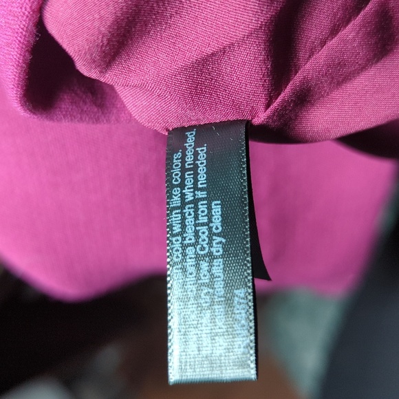 The Limited Fuchsia Pink Sheath Dress with Cap Sleeves Women's Size 2 - Picture 5 of 5